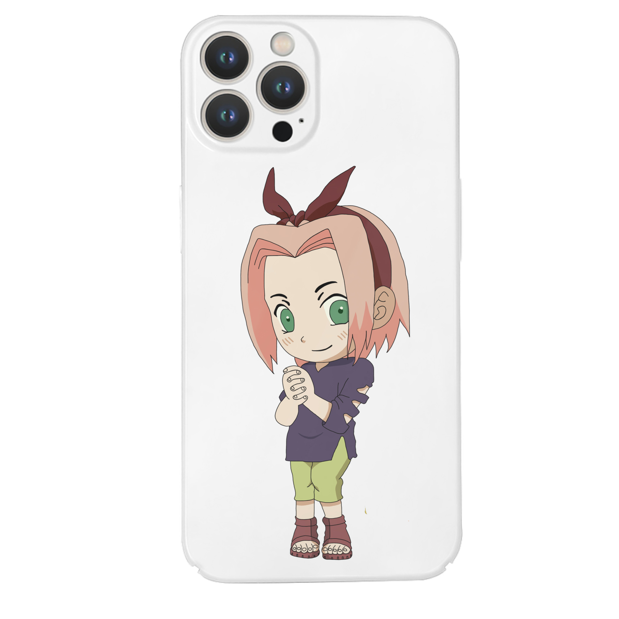 （画像用） NARUTO -ナルト- 春野サクラ Haruno Sakura 【iPhone 14シリーズ対応】ハードケース
